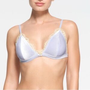 Skims velvet lace bralette